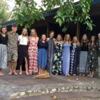 Last night in Deschapelles with a special dinner at the Mellon House in Deschapelles, Haiti